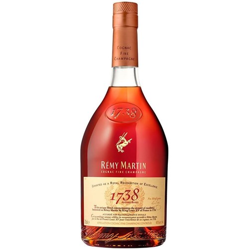 Remy Martin Fine Champagne Cognac 1738 Accord Royal 70cl - A Tribute to Royal Excellence